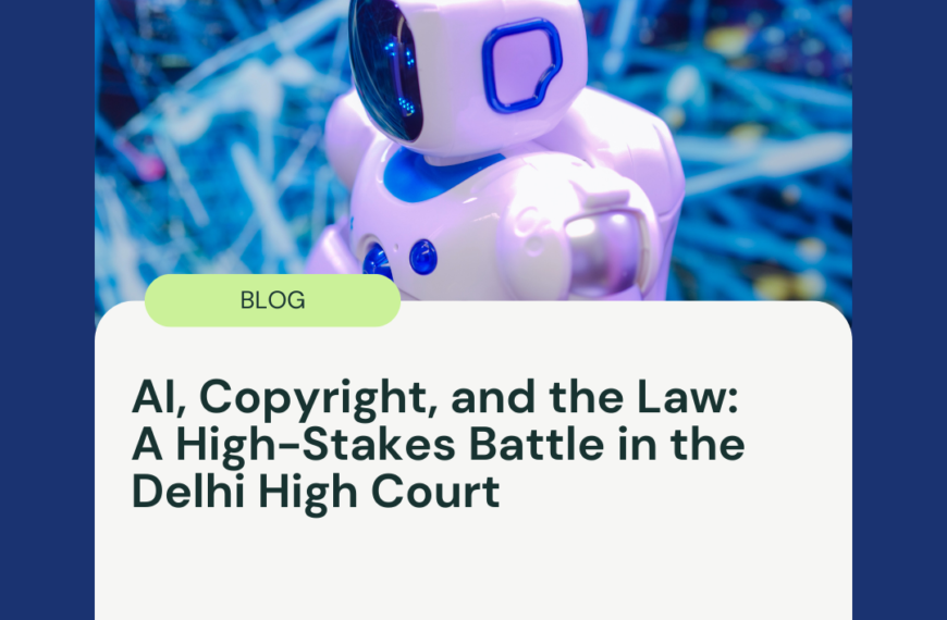 AI, Copyright, and the Law: A High-Stakes Battle in the Delhi High Court